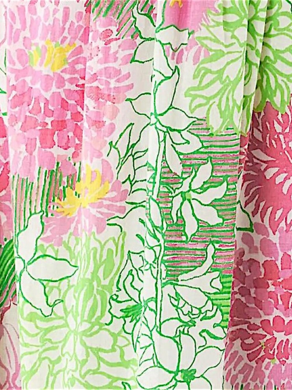 Lilly Pulitzer Hadly Smocked Maxi Dress in Mum Patch NWT - Size Small - Picture 6 of 8